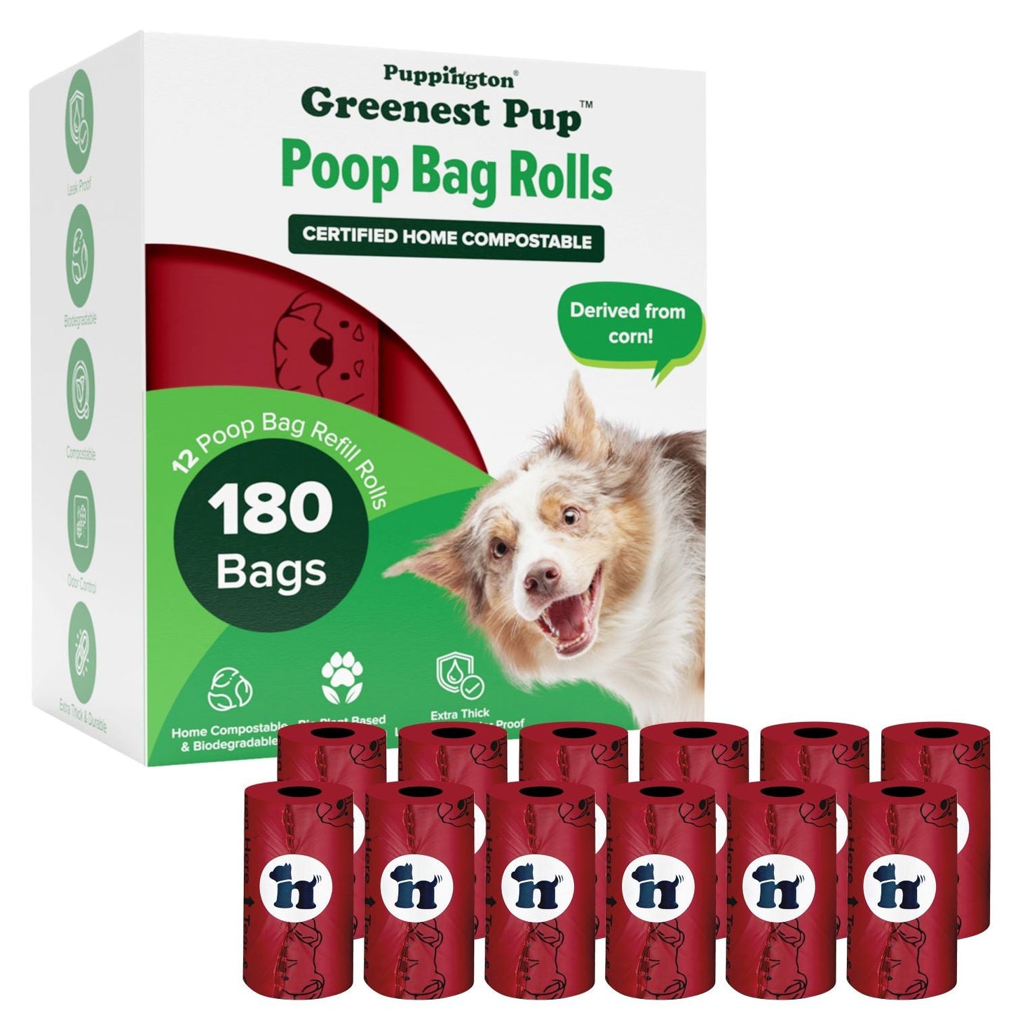 Greenest Pup™ Compostable Dog Poo Bags