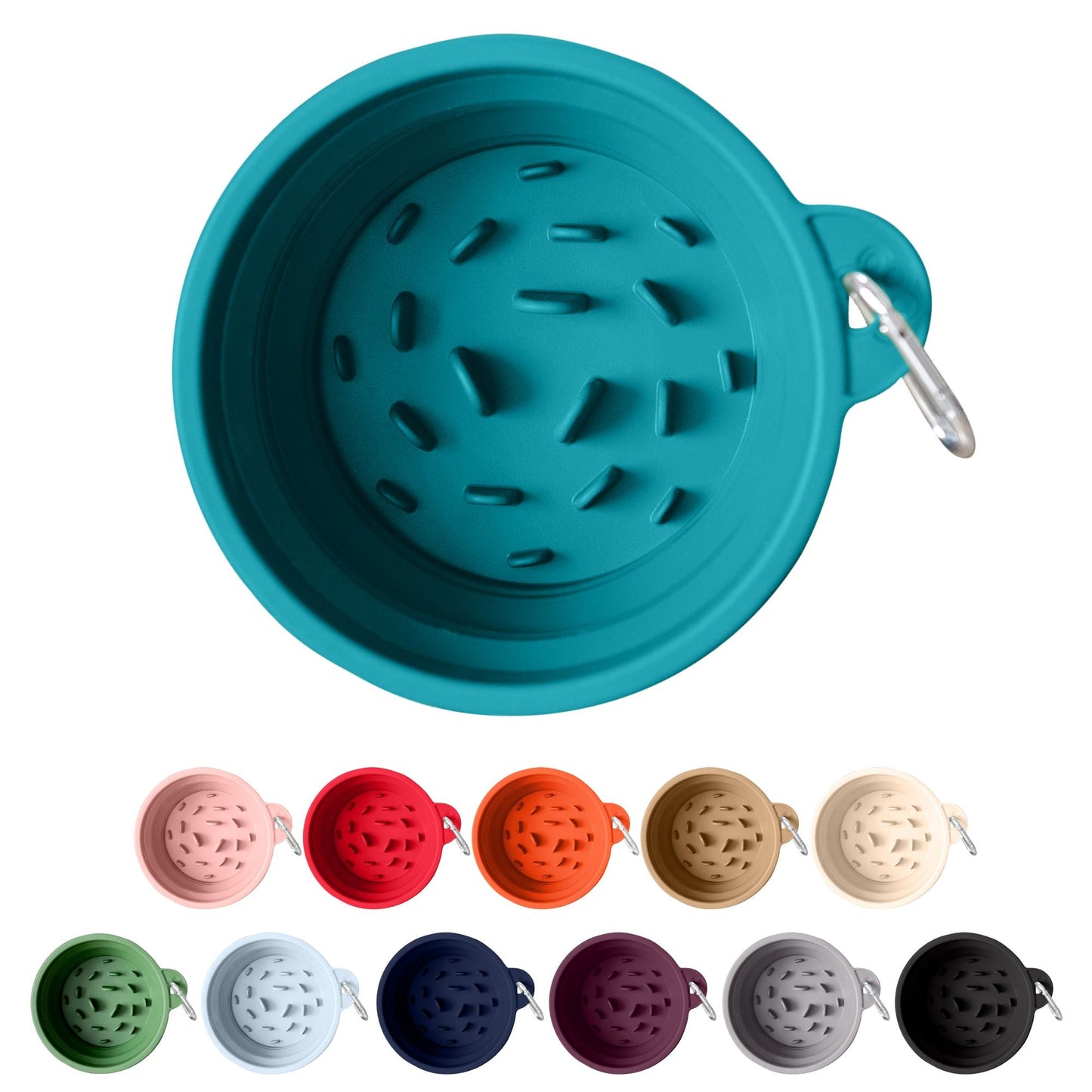 Puppington Slow-Feeding Travel Dog Bowl